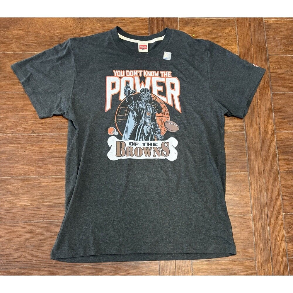 Men’s Homage Size XL Cleveland Browns Star Wars Collab T Shirt NWT